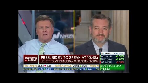 Sen. Ted Cruz Joins CNBC’s “Squawk Box” To Discuss The Energy Freedom Act