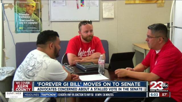 "Forever GI Bill" moves to Senate