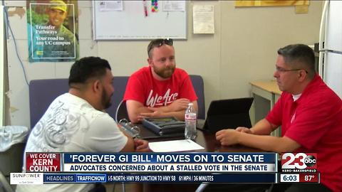 "Forever GI Bill" moves to Senate