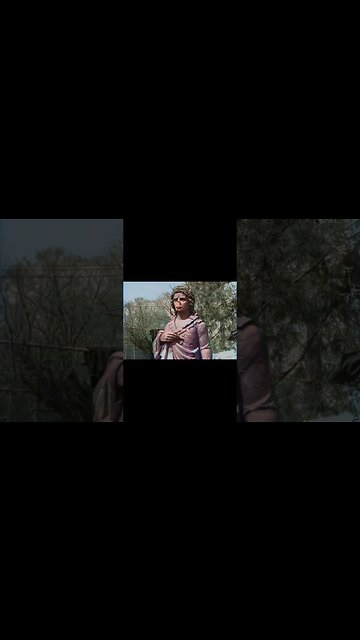 1934 Workers Uncover Buried Statue [Restored Footage]