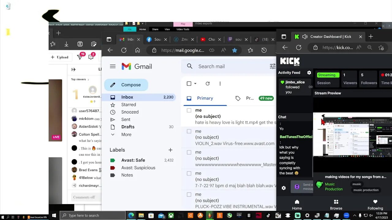 making videos for youtube and song releases