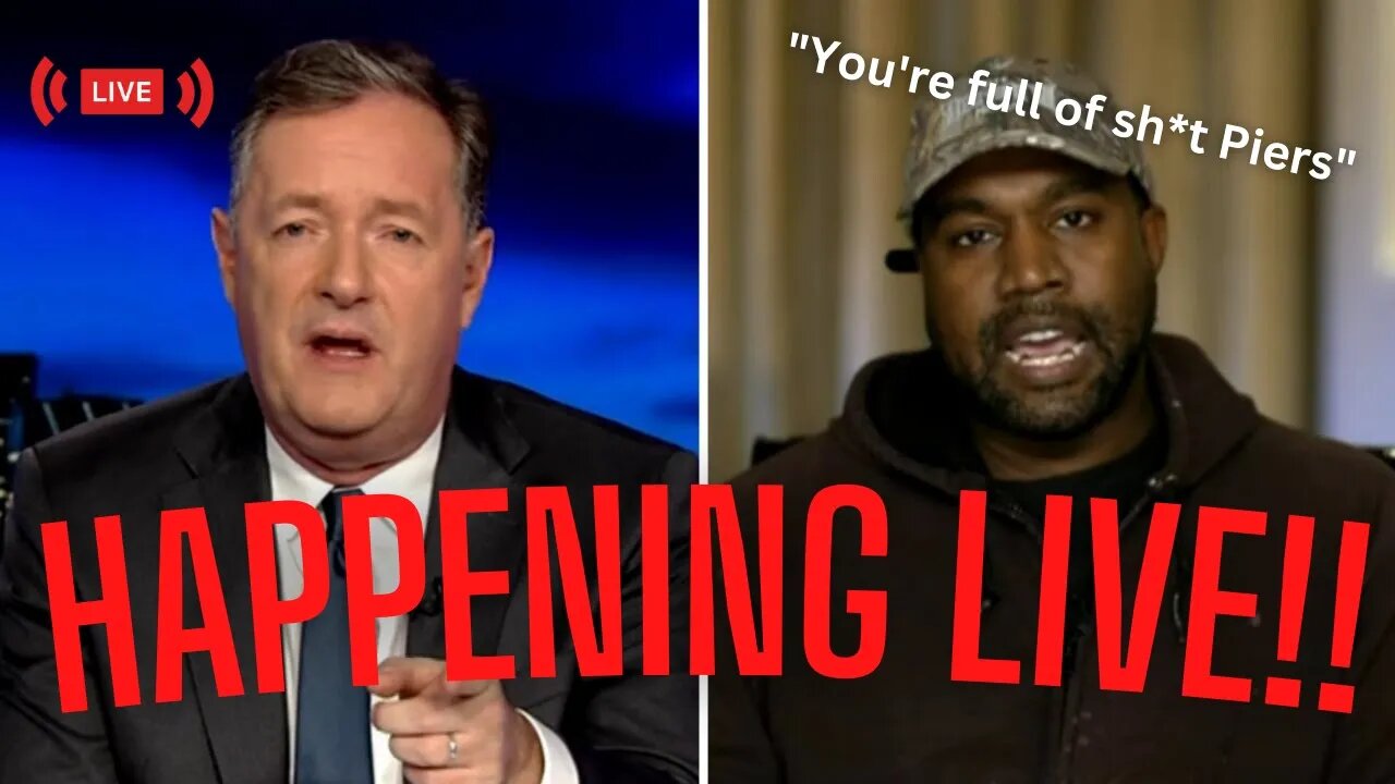 Piers Morgan And Kanye West INTERVIEW!!!