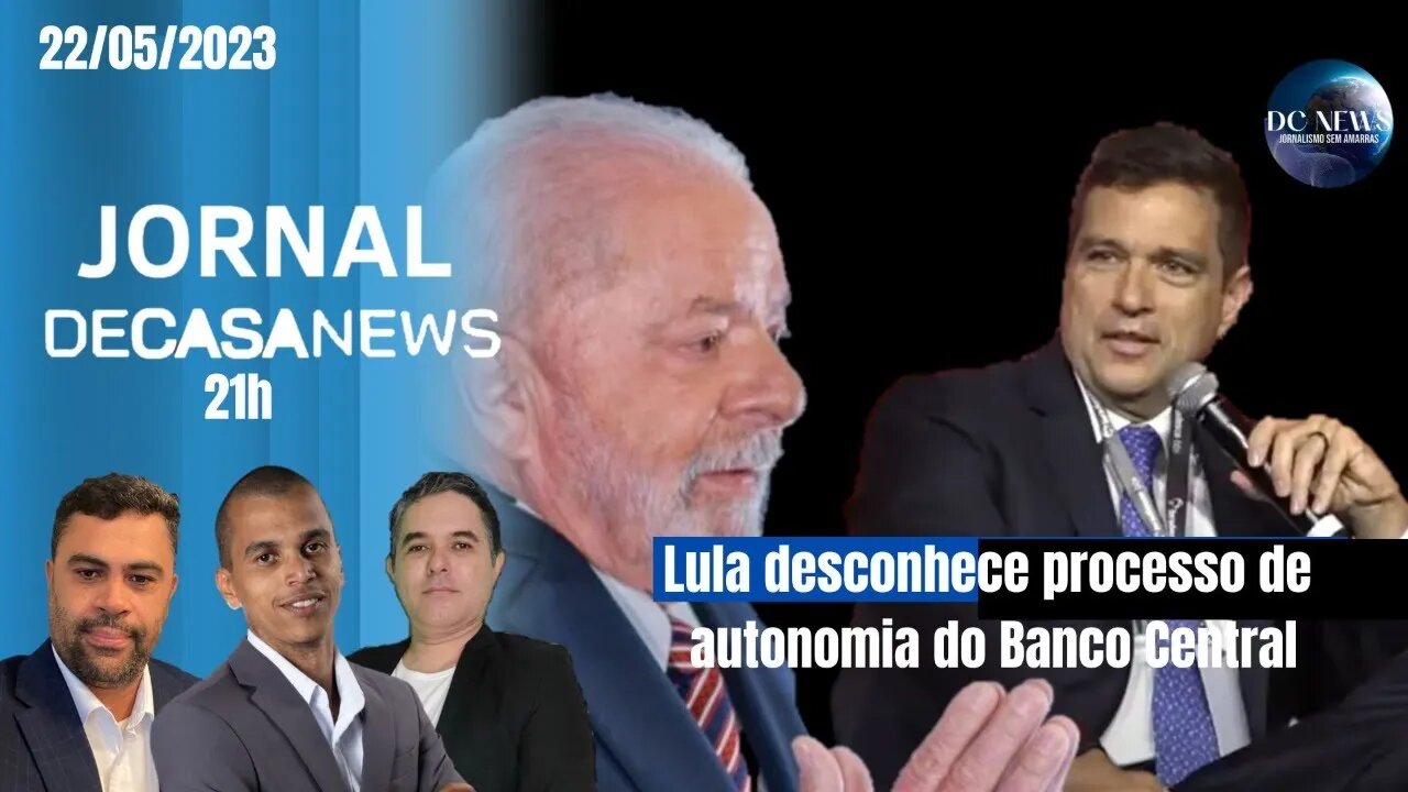 AO VIVO I JORNAL DC NEWS - 22/05/2023