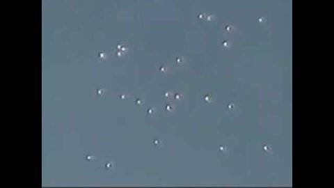 UFO swarms Incredible footage