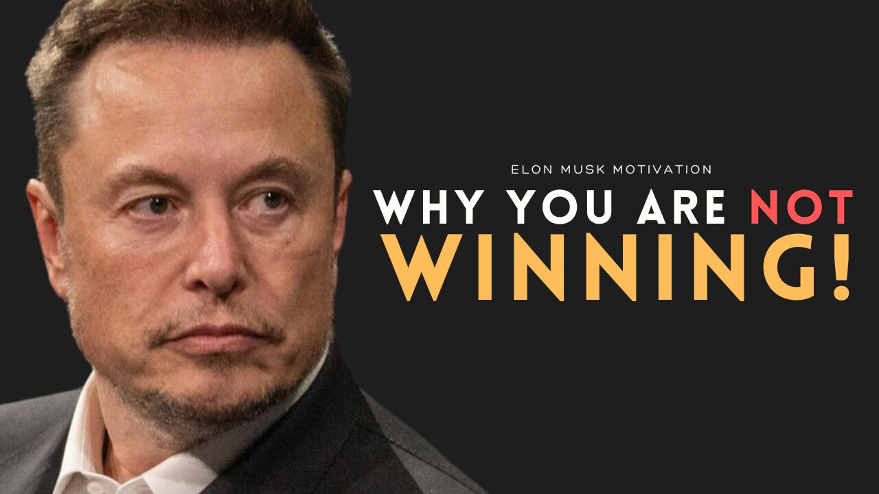 Elon Musk: The Mindset You NEED To WIN! | Motivational Video