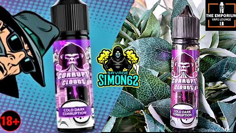 COLD DARK CORRUPTION E-LIQUID REVIEW 🔞 #corruptclouds#eliquid#vape