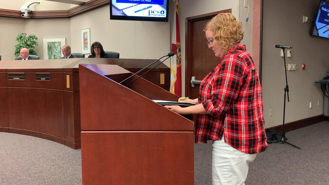 Renee Chiea Addresses Pinellas Schools 1-11-2022