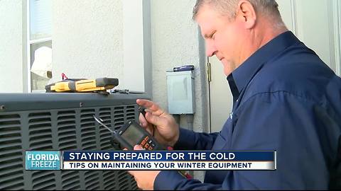 Cold weather keeping technicians busy with heating repairs