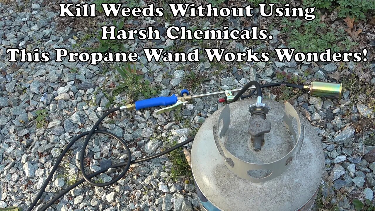 Chemical Free Weed Killer. This Propane powered wand destroys weeds without chemicals or weeding.