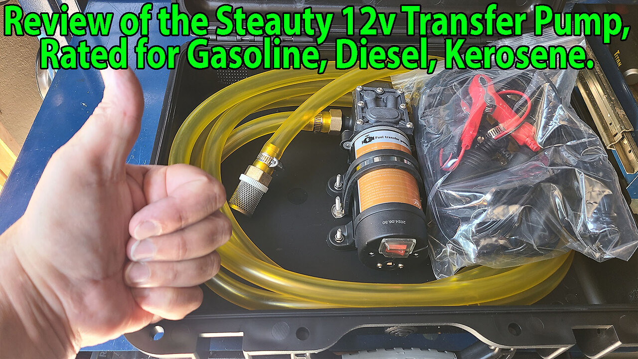 Review of the Steauty 12v Transfer Pump. My Best Purchase this Year.