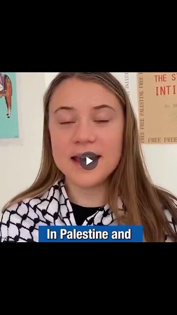 Climate goblin Greta Thunberg says you must boycott Chevron for Palestinian liberation...