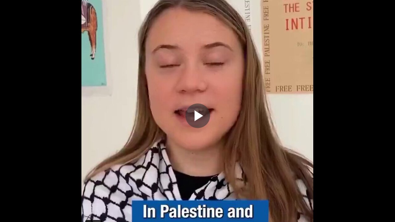 Climate goblin Greta Thunberg says you must boycott Chevron for Palestinian liberation...