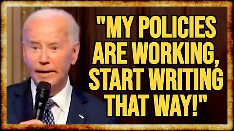 Biden SCOLDS The Press, GASLIGHTS Public on NEW INFLATION NUMBERS