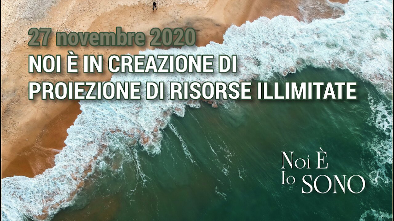 Noi È in creazione di proiezione di risorse illimitate