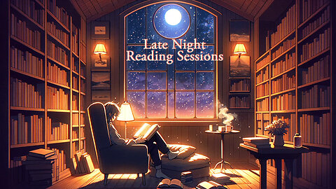 Late Night Reading Sessions 📖 Lofi Hip Hop/Chillhop