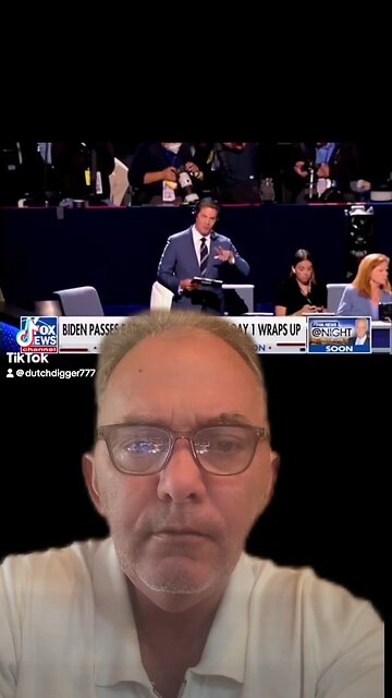 JOE BIDEN WENT OF SCRIPT AT THE DNC CONVENTION.