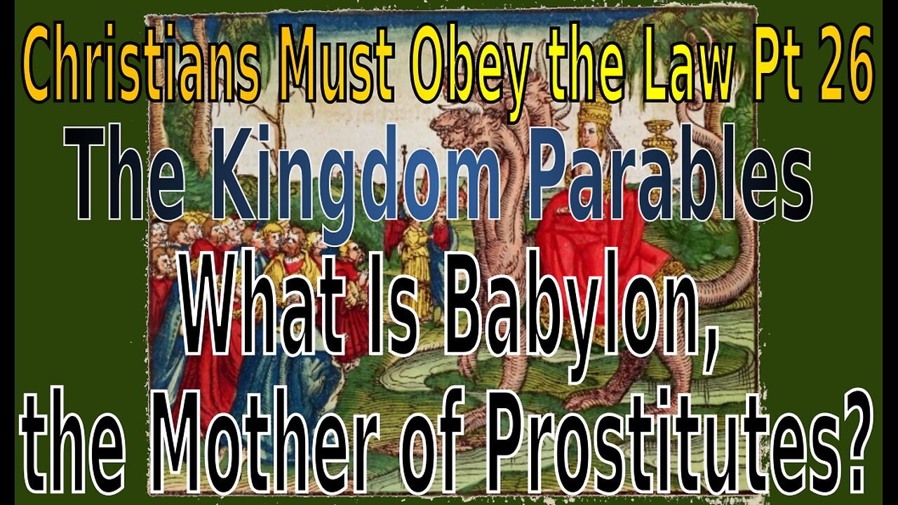 Christians Must Obey the Law Pt 26