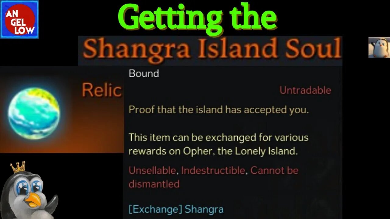 Getting 5600 Peaches = The Shangra Island Soul!