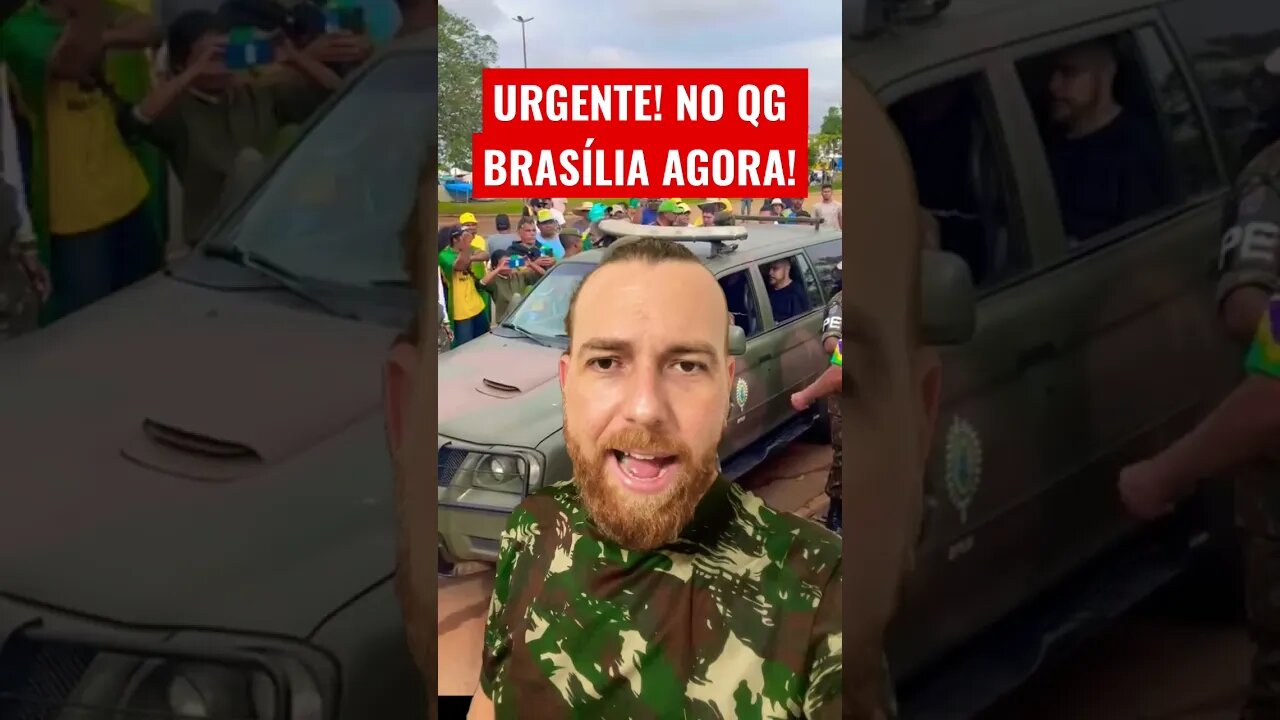 URGENTE AGORA NO QG DE BRASÍLIA PATRIOTAS PERDERAM A PACIÊNCIA E POLÍCIA DO EXÉRCITO AGOU!#shorts