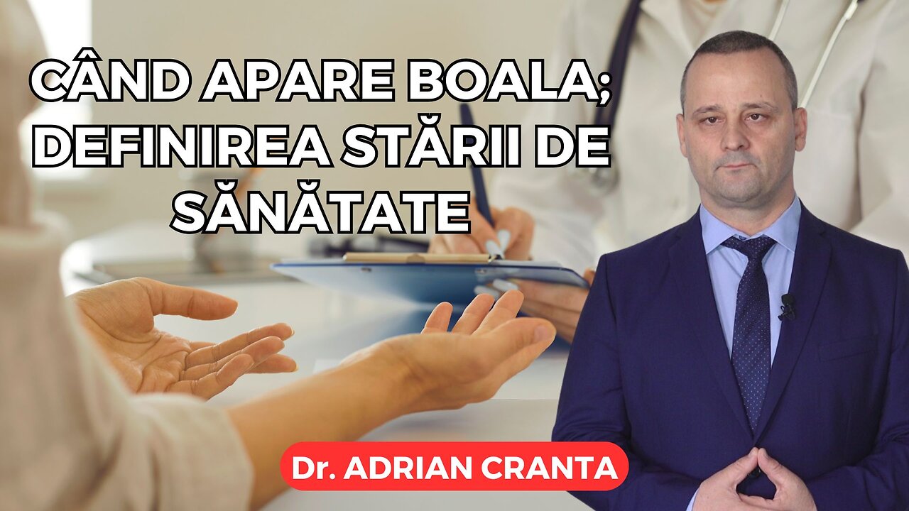 Când apare boala; definirea stării de sănătate