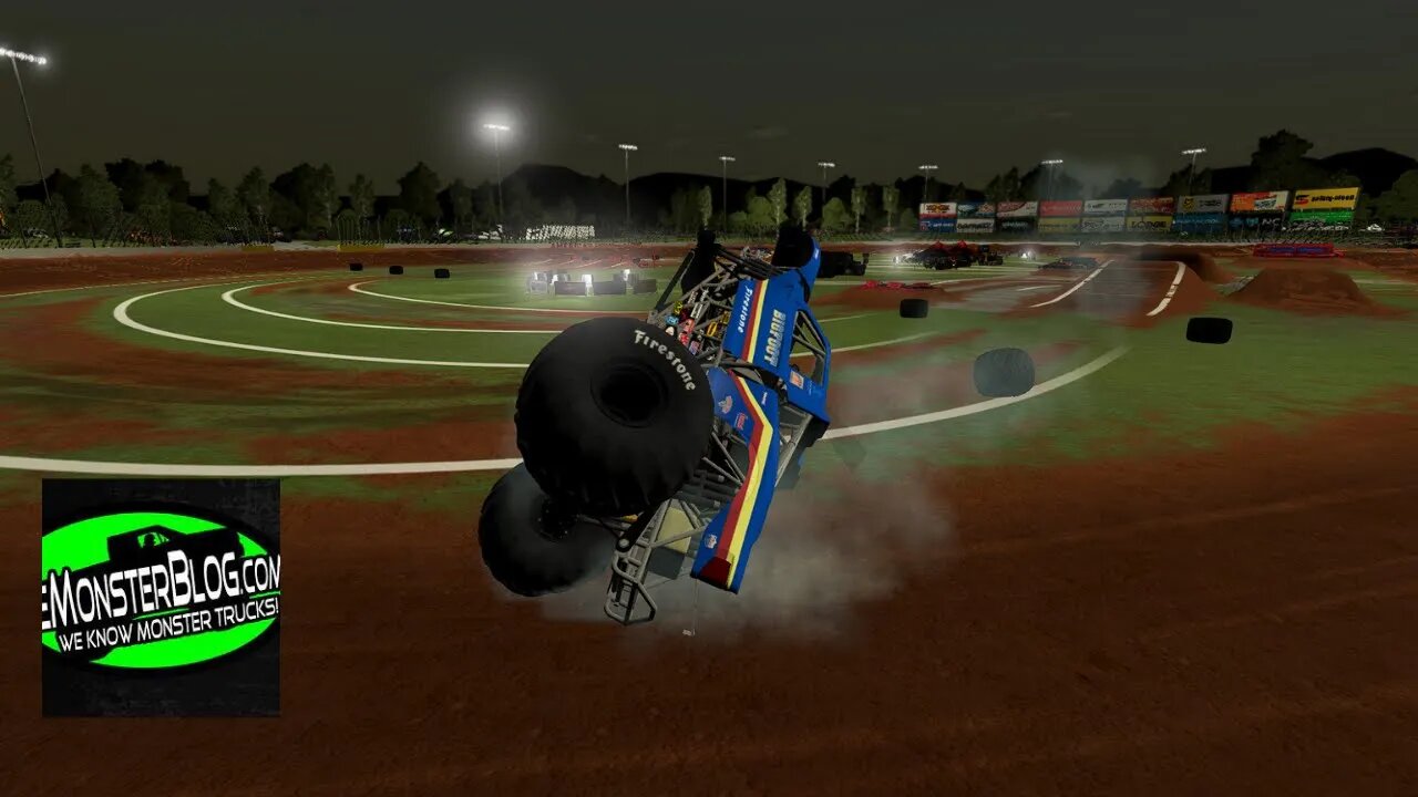 The Dirt Track at Charlotte 2018 BeamNG.Drive Monster Jam #BeamNGDriveMonsterJam