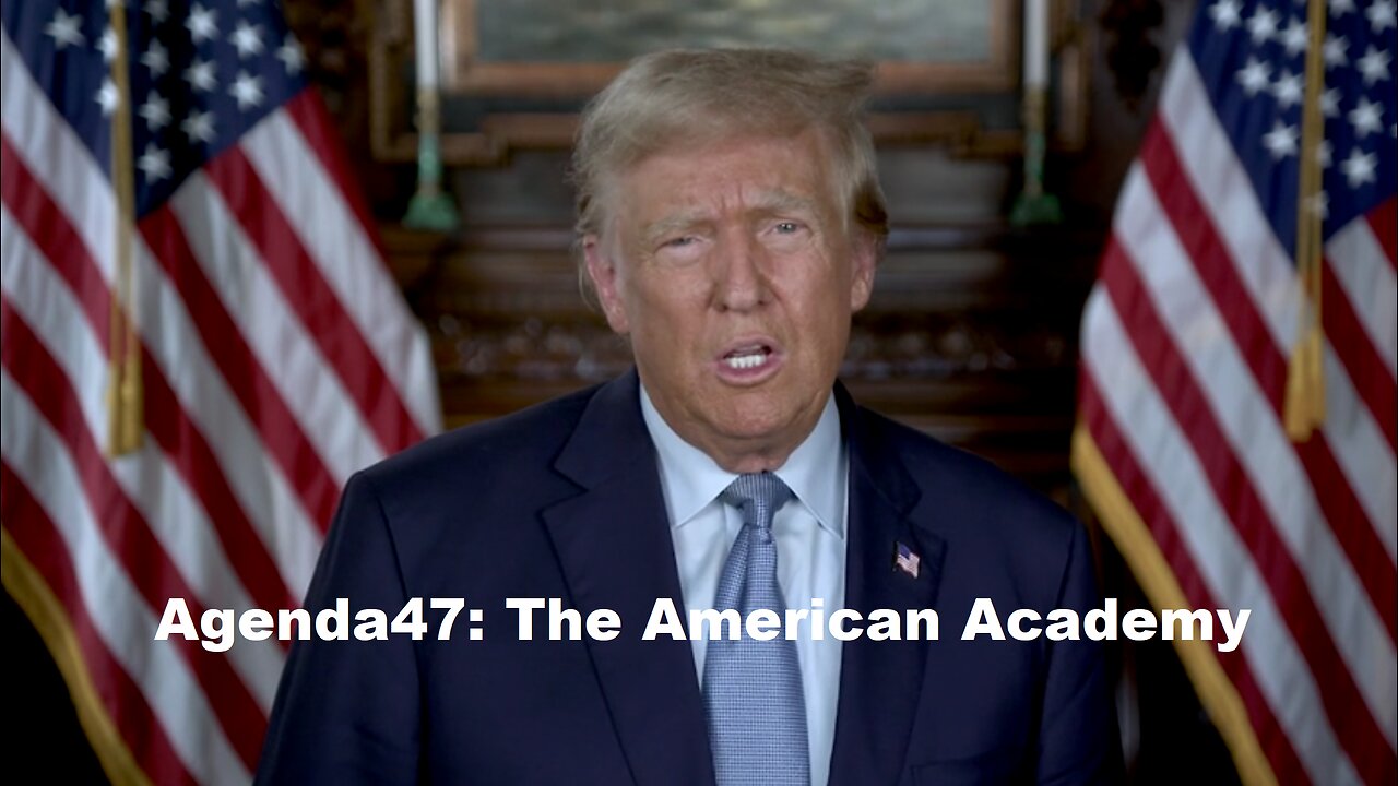 President Donald J. Trump Pledges Educational Gamechanger By Creating The American Academy