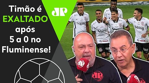 "O Corinthians É OUTRO! Está AVASSALADOR!" Timão é EXALTADO após 5 a 0 no Fluminense!