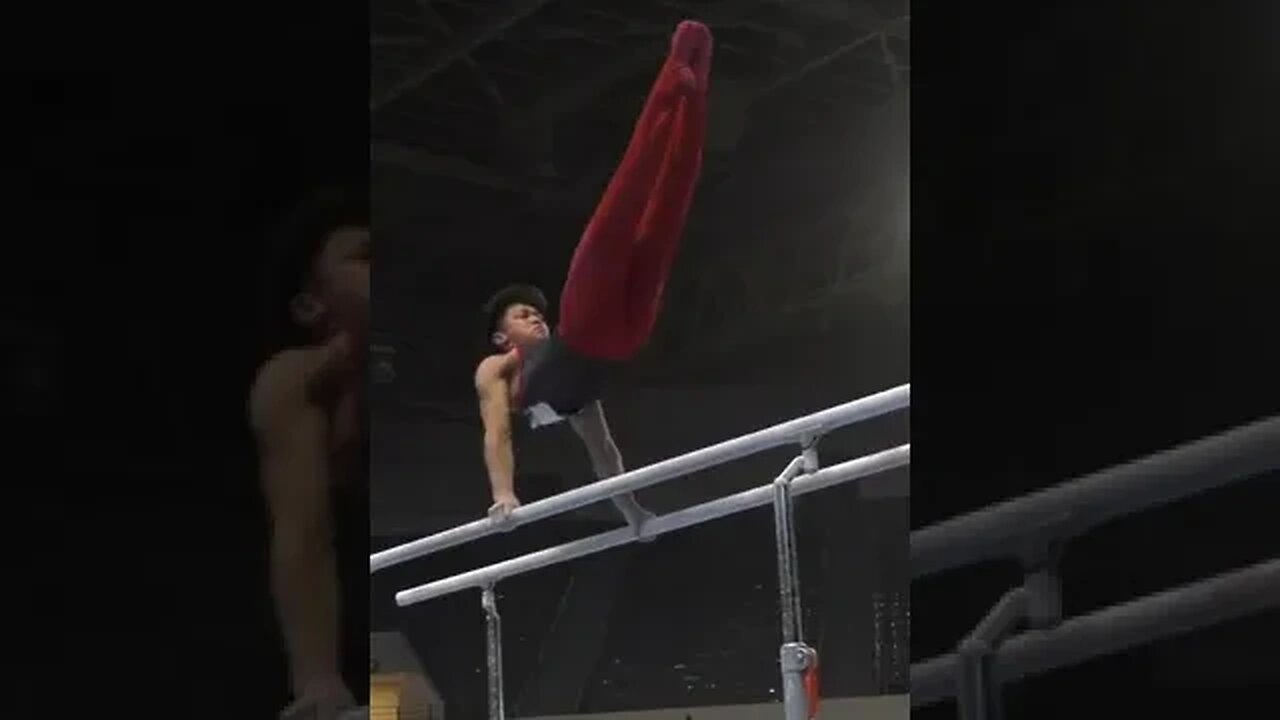 Yul Moldauer Parallel Bars - 2023 Winter Cup #shorts