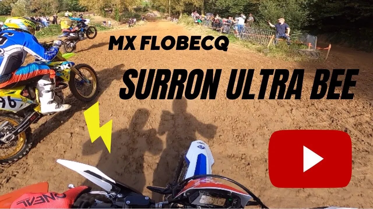 MX Flobecq Belgium on the new SURRON Ultra Bee | David Deryck