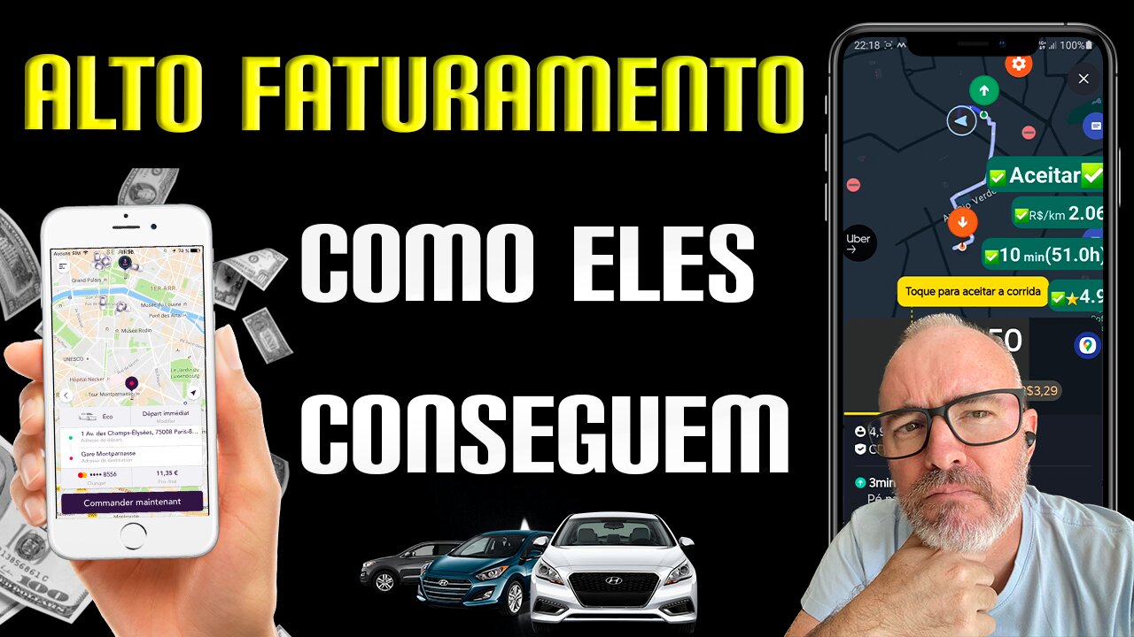 ALTO FATURAMENTO NOS APPS | R$ 500,00 / 600 ou 1000 por dia