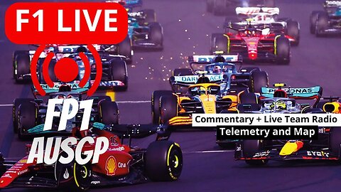 Live #ausgp fp1 | Team radio live | Live Timing and GPS Map