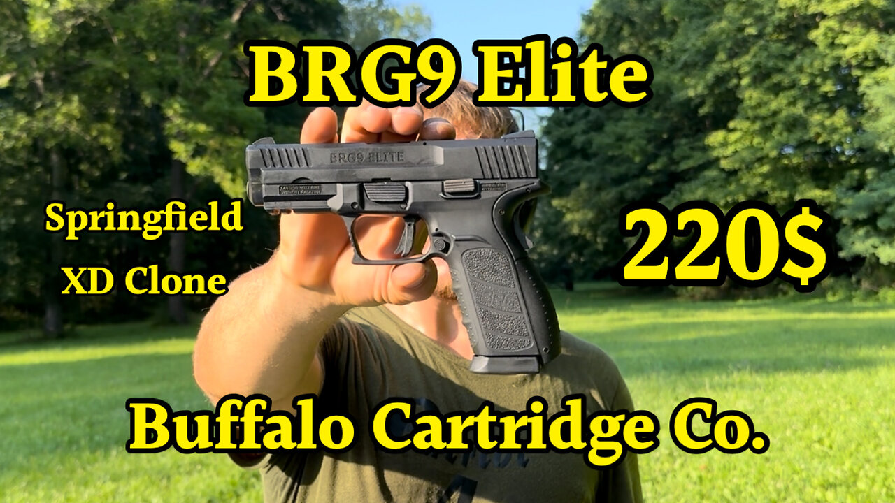 Buffalo Cartridge Co. BRG9 Elite the Turkish Springfield XD