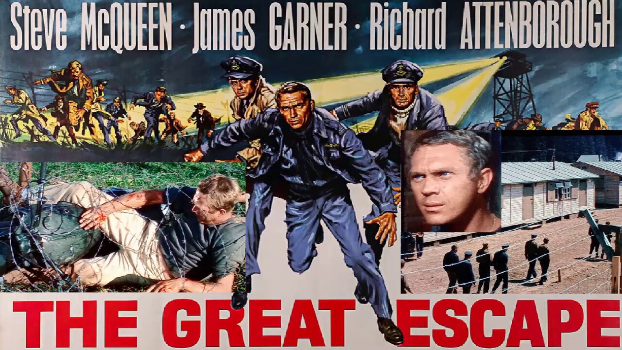 #review, the great escape, 1963, #drama, #war, #adventure,