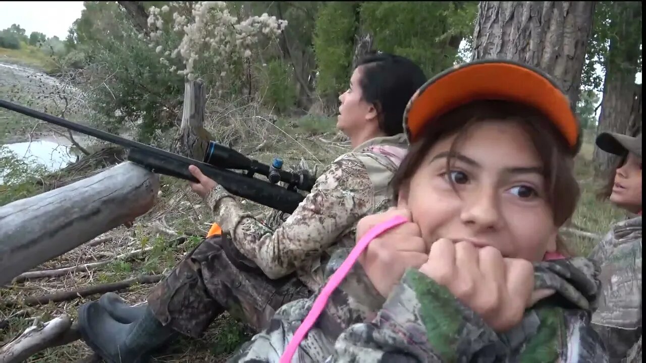 FIRST BULL ELK --13 Year Old Girl