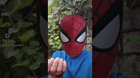 Eu sou o Homem Aranha da vida real, tudo acontece assim! #homemaranha #spiderman #marvel