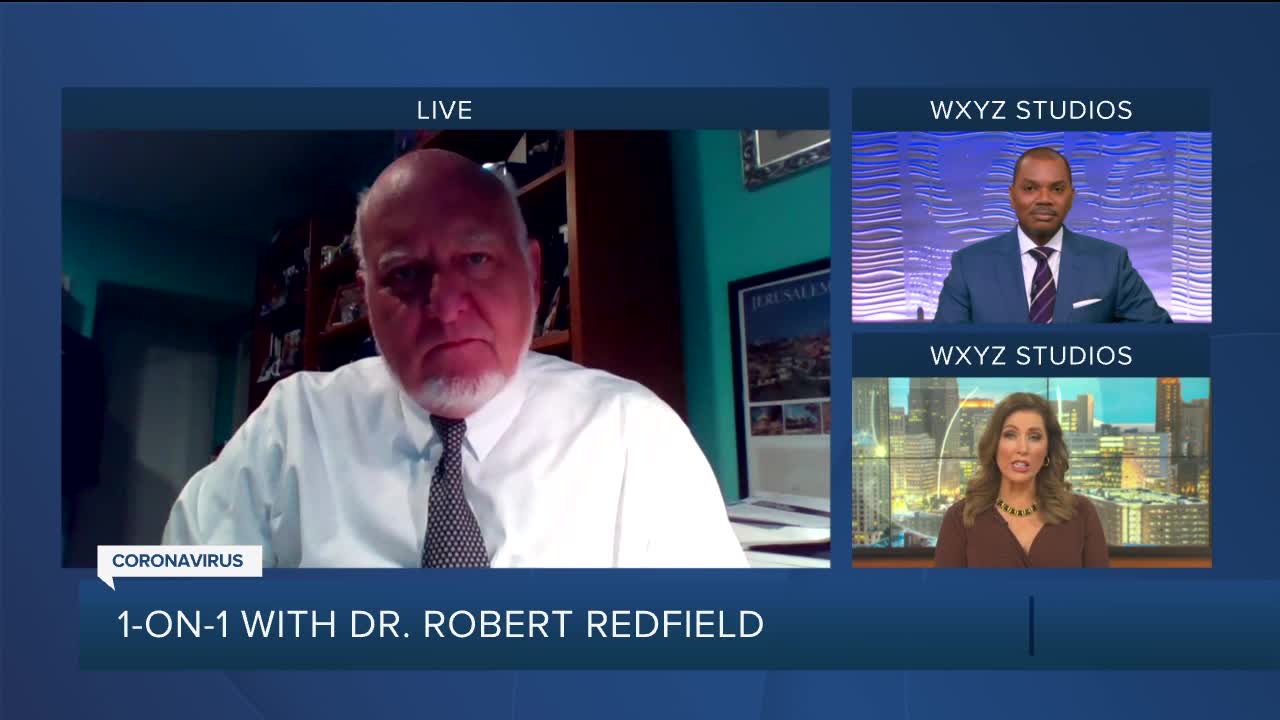 CDC Director Robert Redfield joins 7 Action News to talk COVID-19