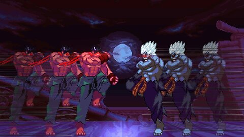 Kage vs Oni - Satsui no Hado Epic Clash! l Street Fighter V X Street FIghter IV