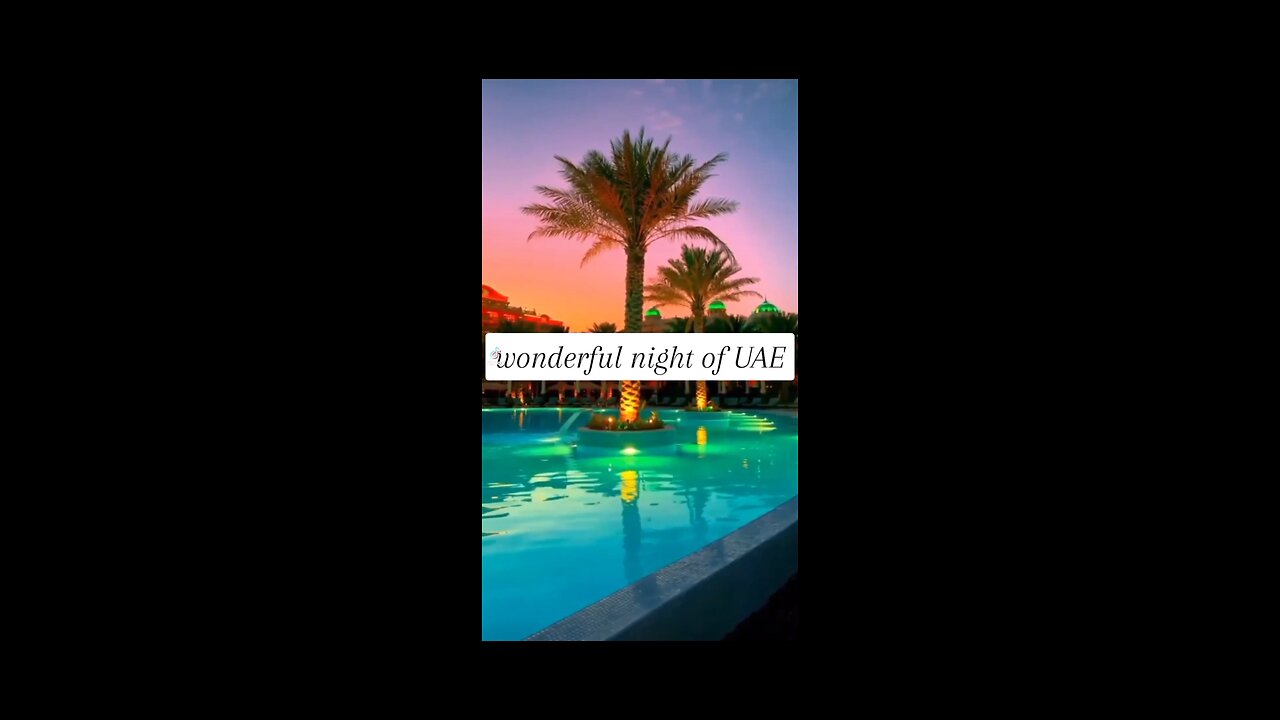 Wonderful night of UAE