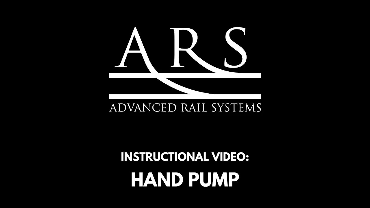 How to Video: Hand Pump