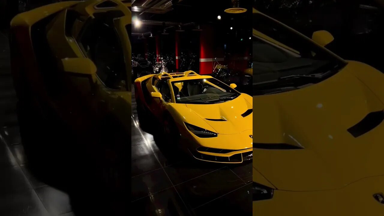 The only Centenario roadster in France luxury luxuryli