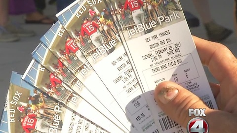 Red Sox Spring Training Tickets