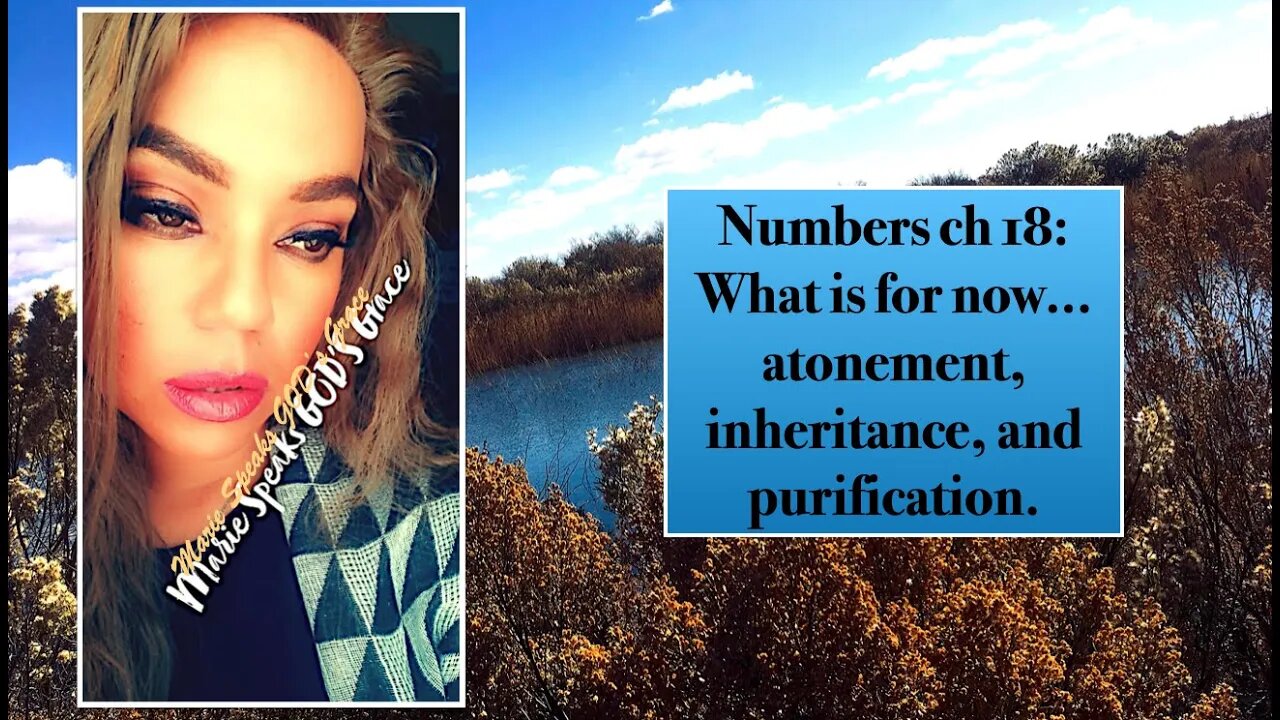 It's My Birthday! Numbers ch 18:What is for now.. atonement, inheritance, and purification.