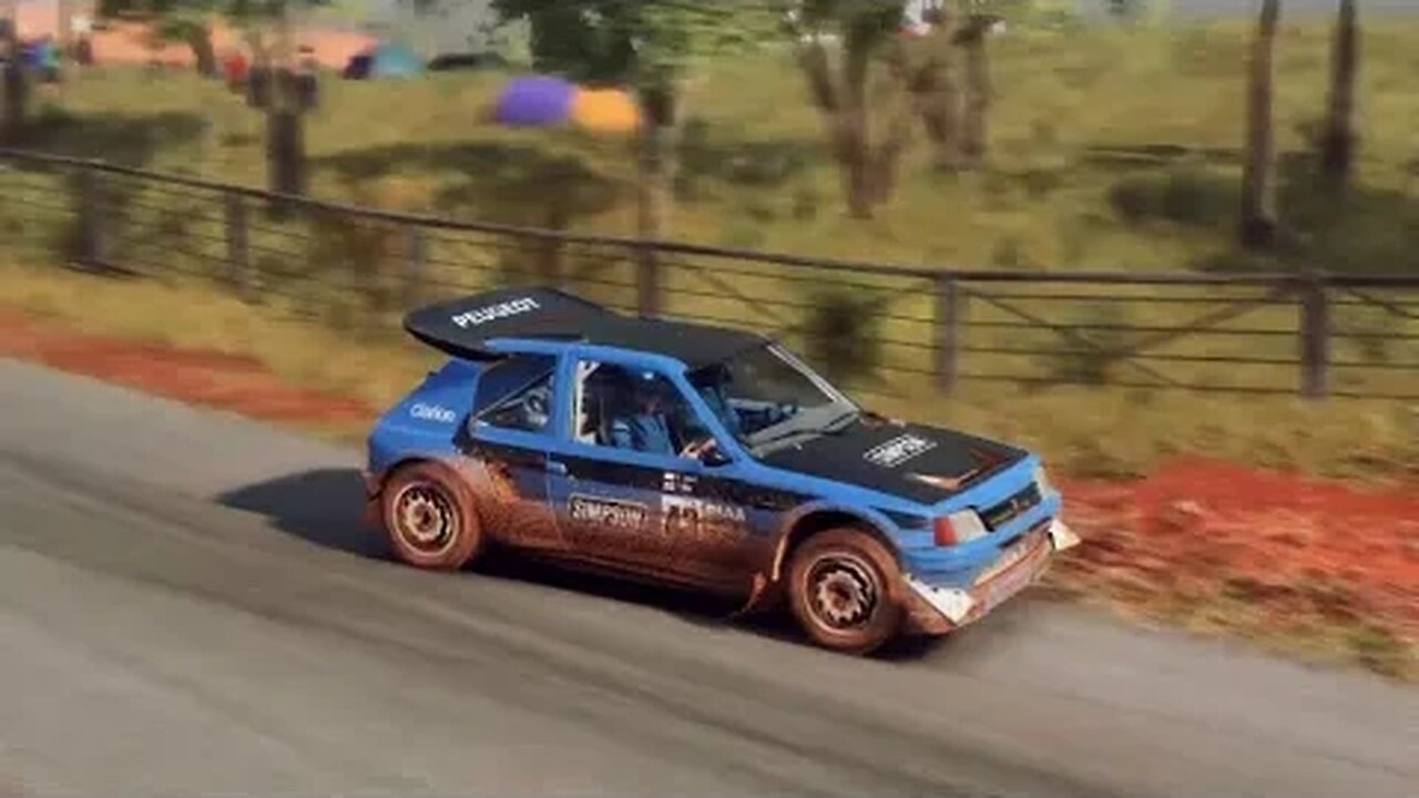 DiRT Rally 2 - Replay - Peugeot 205 Turbo 16 Evo 2 at Chandlers Creek Reverse