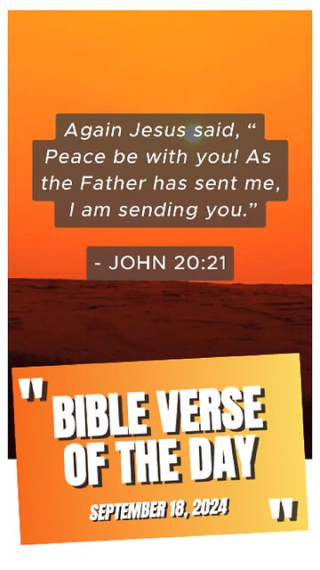 Bible Verse of the Day: September 18, 2024