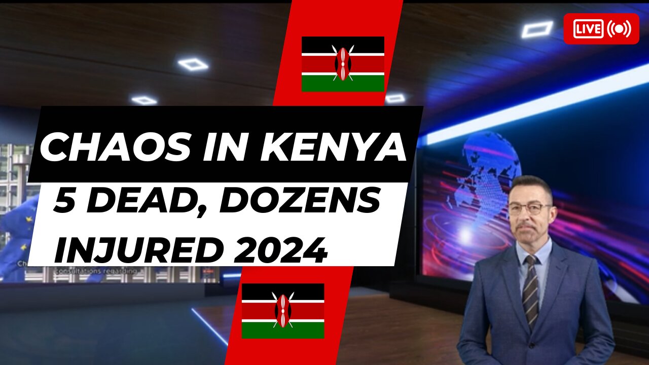 🔥 Chaos in Kenya: Police Clash with Protesters Over Tax Hike Legislation | 5 Dead, Dozens Injured 🚨