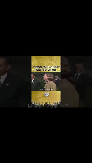 Hilário!!! 🤣🤣 Bolsonaro e Maria do Rosário dublado em japonês. #shorts