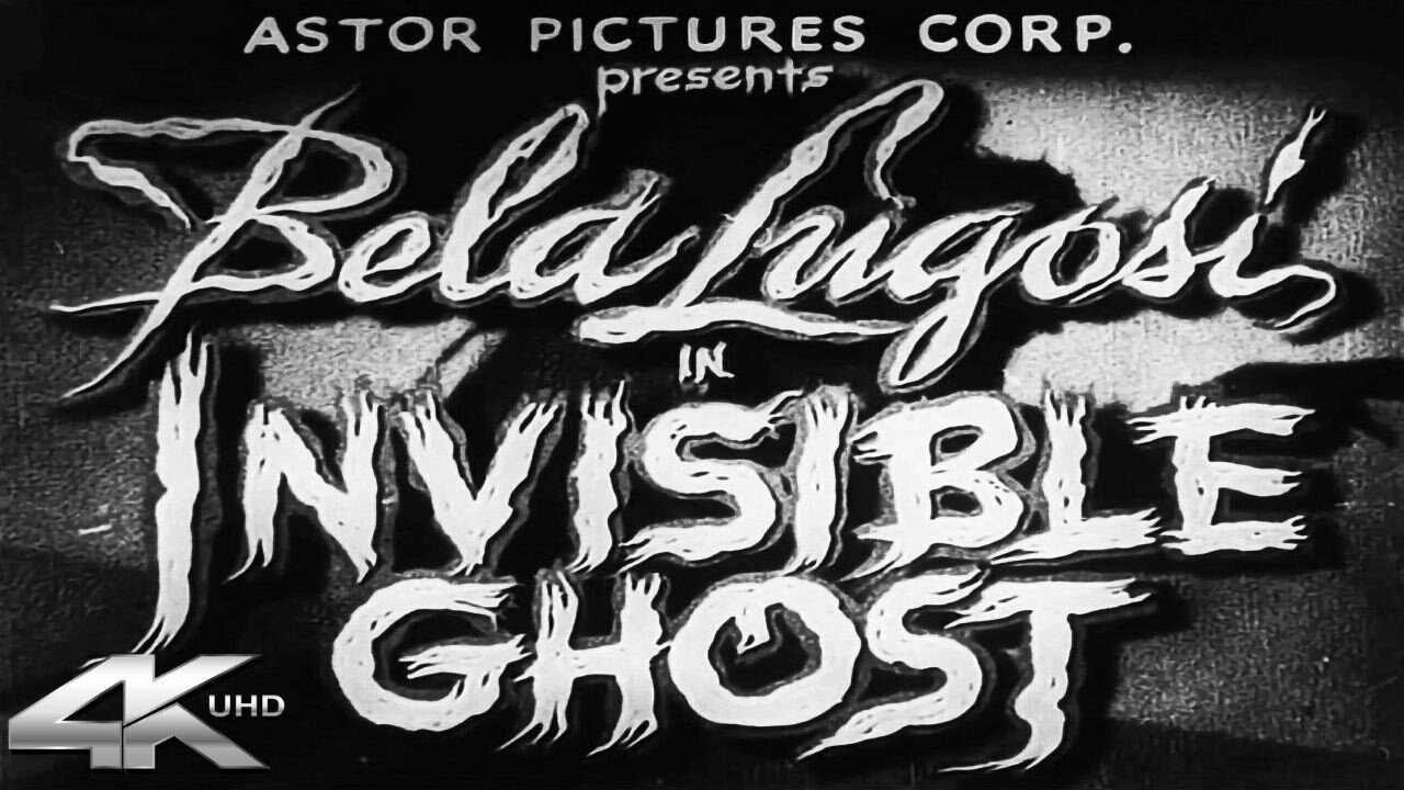 INVISIBLE GHOST (1941) Trailer - B&W