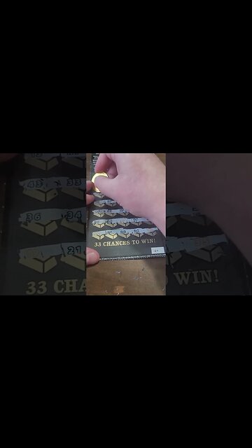 $30 Lottery Ticket Gold Rush #shorts #lottery