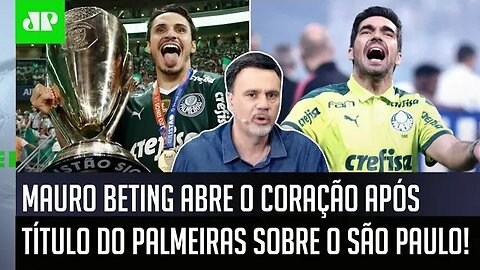 "EU CHOREI PRA CA****! Esse Palmeiras 4 x 0 São Paulo, para mim, foi..." Mauro Beting ABRE O CORAÇÃO