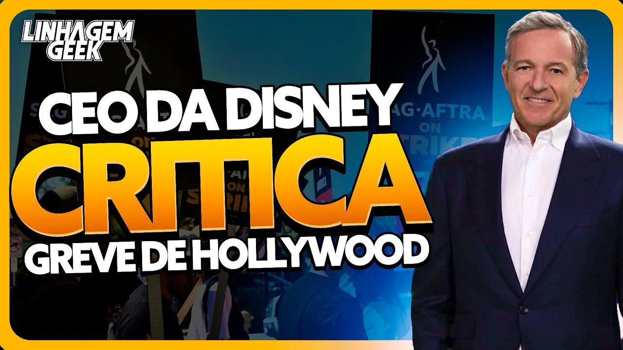 CEO DA DISNEY ENTRA NA BRIGA DA GREVE